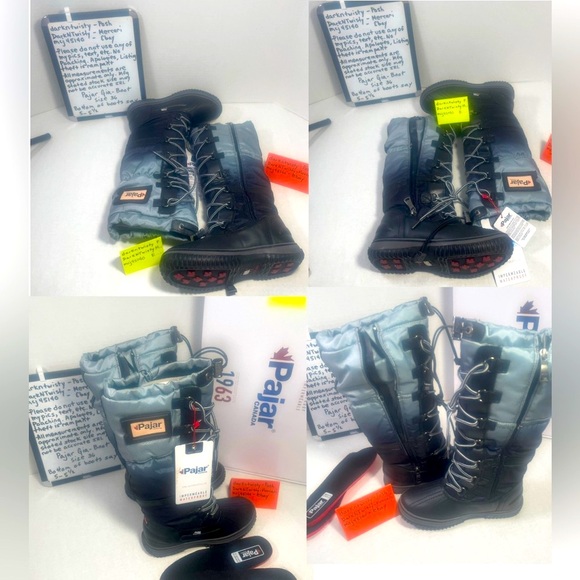 BNIB PAJAR BOOTS. Size on boot says 6
while tag on bottom says 5-5.5 - Picture 15 of 16